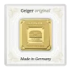 Geiger Edelmetalle, Original Square 10 Gram Gold Bar in Capsule (Restocking, ETA early Apr)