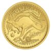 Royal Australian Mint, 2017 Kangaroo 1/4 oz Gold Coin in Assay - Image 2