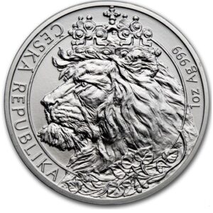 Czech Mint, 2021 Niue Czech Lion 1 oz Silver Coin