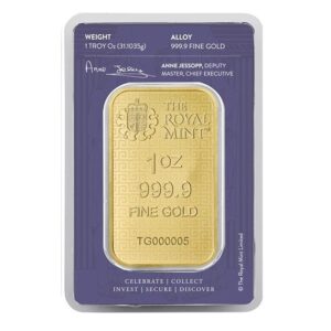 Royal Mint, 2022 Great Britain The Great Engravers Collection: Three Graces 1 oz .9999 Gold Bar in Assay