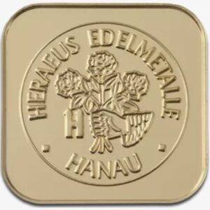 Heraeus, MultiDisc 10 x 1 gram Goldseed Gold Bar