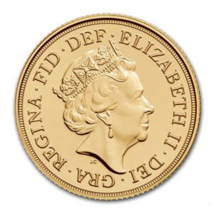 Royal Mint, 2017 Queen Elizabeth II Gold Bullion Full Sovereign 200th Anniversary