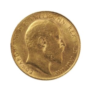 Royal Mint, King Edward VII Full Sovereign Gold Coin 1902 - 1910