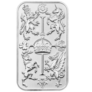 Royal Mint, The Royal Celebration 1 oz .9999 Silver Bar