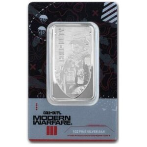 Pamp Suisse, 2024 Modern Warfare III Call of Duty 1 oz Silver Bar