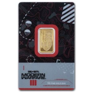 Pamp Suisse, 2024 Modern Warfare III Call of Duty 5 Gram Gold Bar