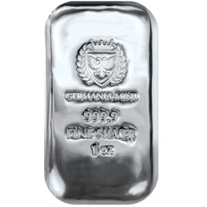 Germania Mint, 1 oz .9999 Silver Cast Bar