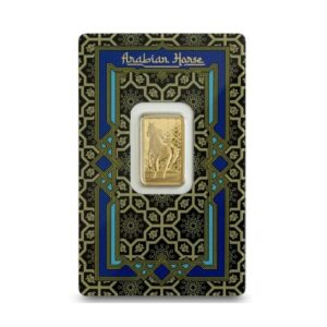 Pamp Suisse, Arabian Horse 5 Gram Gold Bar