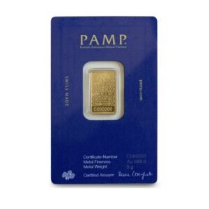 Pamp Suisse, Arabian Horse 5 Gram Gold Bar