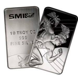 Sunshine Minting, 10 oz Mercury .999 Silver Bar