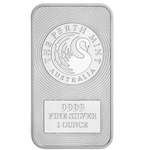 Perth Mint, Kangaroo 1 oz 9999 Silver Bar