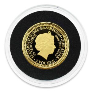 Scottsdale Mint, 2018 Royal Arms of Egland 1/5 oz Gold Coin in Capsuel