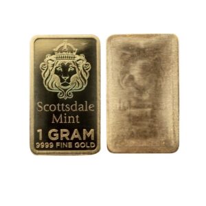 Scottsdale Mint, Prepper 1 Gram Gold Bar