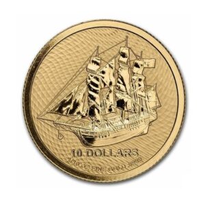 Sunshine Minting Inc., 2022 Cook Islands Bounty 1/10 oz Gold Coin