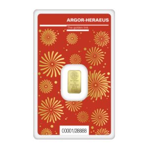 Argor Heraeus, 2024 Lunar Year of Dragon 1 Gram Gold Bar