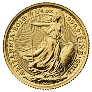 Royal Mint, Britannia 1/4 oz Gold Coin 2018-2020