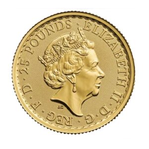 Royal Mint, Britannia 1/4 oz Gold Coin 2018-2020