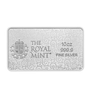 Royal Mint, 2024 Una and The Lion 10 oz Silver Minted Bar