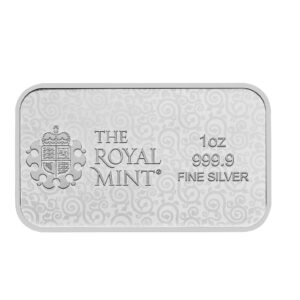 Royal Mint, 2024 Uan and The Lion 1 oz Silver Minted Bar