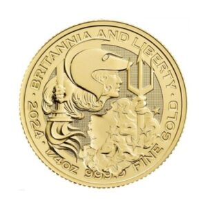 Royal Mint, Britannia & Liberty 1/4 oz Gold Coin