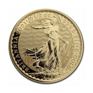 Royal Mint, Britannia 1/2 oz Gold Coin (Various Years)