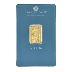 Royal Mint, A Little Piece of Treasure 5 Gram Gold Minted Bar in Assay