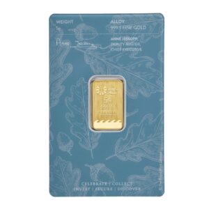 Royal Mint, A Little Piece of Treasure 5 Gram Gold Minted Bar in Assay