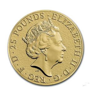 Royal Mint, 2016 The Queen's Beasts Lion of England 1/4 oz Gold Coin