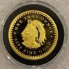 Gold State Mint, Aztec Calendar 1 oz Gold Round - Image 2