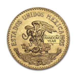 Mexican Mint, Mexican 20 Pesos Gold Coin (Random Year)