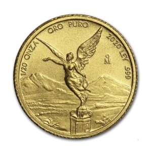 Mexican Mint, 2020 Mexican Libertad 1/20 oz Gold Coin