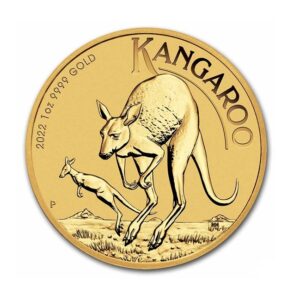 Perth Mint,  2022 Australian Kangaroo 1 oz Gold Coin