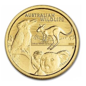 Perth Mint, Australia Wildlife 1/4 oz Gold Coin (2020-2022)