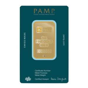 Pamp Suisse, 45th Anniversary of Lady Fortuna 1 oz Gold Minted Bar in Assay