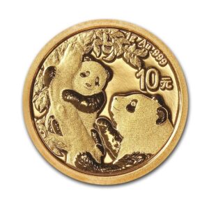 Chinese Mint, 2021 1 Gram Panda Gold Coin