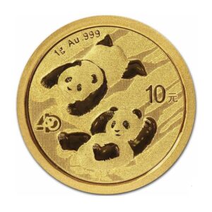 Chinese Mint, 2022 1 Gram Panda Gold Coin