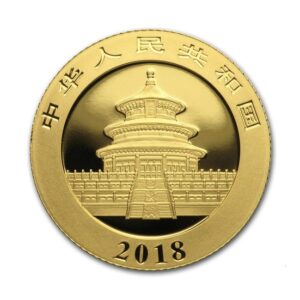 Chinese Mint, 2018 3 Gram Panda Gold Coin