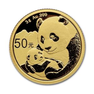 Chinese Mint, 2019 3 Gram Panda Gold Coin