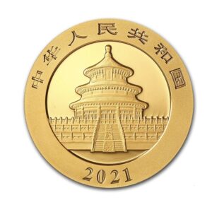 Chinese Mint, 2021 3 Gram Panda Gold Coin