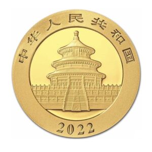 Chinese Mint, 2022 3 Gram Panda Gold Coin