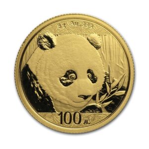 Chinese Mint, 2018 8 Gram Panda Gold Coin