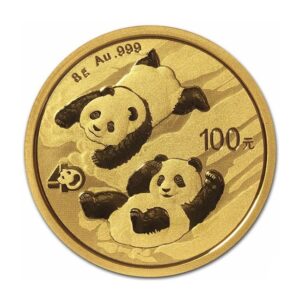 Chinese Mint, 2022 8 Gram Panda Gold Coin