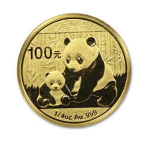 Chinese Mint, 2012 1/4 oz Panda Gold Coin