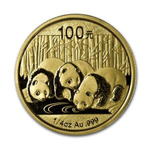 China Mint, 2013 Panda 1/4 oz Gold Coin