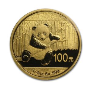 China Mint, 2014 Panda 1/4 oz Gold Coin