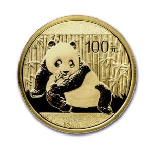 Chinese Mint, 2015 1/4 oz Panda Gold Coin