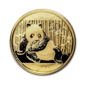 Chinese Mint, 2015 1/10 oz Panda Gold Coin