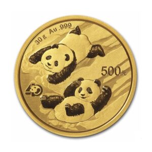 Chinese Mint, 2022 30 Gram Panda Gold Coin