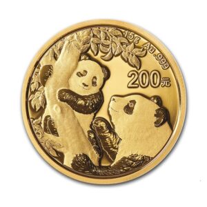 Chinese Mint, 2021 15 Gram Panda Gold Coin