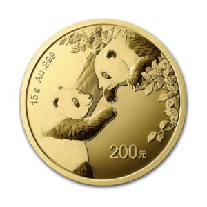 Chinese Mint, 2023 15 Gram Panda Gold Coin